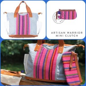 ❌SOLD❌ NENA Denim Bundle - “Warrior” CDB + Clutch
